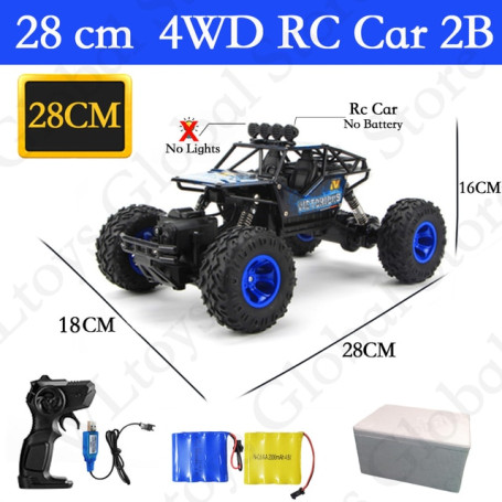 NEW 1:12 / 1:16 4WD RC Car With Led Lights 2.4G Radio Remote Control Cars Buggy Off-Road Control Truck Toys