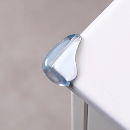 1/12pcs Baby Safety Silicone Protector Table Furniture Desk Corner Edge Cover Soft Anticollision Guards
