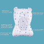 Baby Bath Seat Support Mat Foldable Baby Bath Tub Pad & Chair Newborn Bathtub Pillow Infant Anti-Slip Soft