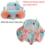 Cute Baby Sofa Cover Cartoon Baby Seat Support Plush Baby Chairs Without Cotton Infant Baby Sofa