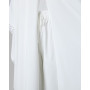 Contrast Lace High Slit Longline Top & Pants Set Women Solid Color Spring Summer Clothing Suit Blouse Tops High Waist Pants
