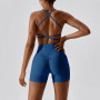 Yoga Set Woman Gym Set Women Fitness Sportswear Sports Set Workout Clothes For Women Sports Bra Yoga Pants Crop Top Tracksuit