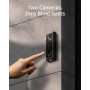 eufy security Video Doorbell Dual Camera (Wired) with Chime Dual Cam Delivery Guard 2K with HDR No Monthly Fee