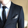 (Jacket+Pants+Vest) 3 Pcs Set Blazers Fashion New Men Casual Boutique Business Solid Color Wedding Suits Dress Coat Trousers