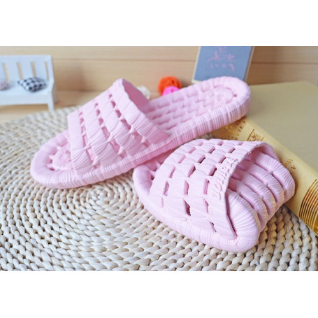 Family Bathroom Slippers Home Indoor Non-slip Unisex Solid Soft Bottom Slipper Sandals Women and Men Slippers Flat Shoes