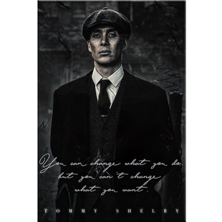 Peaky Blinders Tommy Shelby TV Drama Painting Poster Printmaking HD Pictures Printed on Canvas Used for Room Home Decor Wall Art