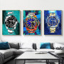 Crown Luxury Watch Modern Graffiti Art Canvas Painting Nordic Posters Prints Wall Home Decor Pictures For Living Room Decoration