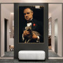 Godfather Modern Canvas Classic Art Posters and Prints Abstract Canvas Paintings Wall Art Pictures  for Living Room Home Decor