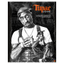 Modern Hip Hop Rapper Star Tupac Shakur Portrait Poster Vintage Canvas Painting 2PAC West Coast Legend Wall Art Home Room Decor