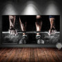 Weightlifting Man Gym Sports Fitness Poster and Prints Canvas Painting Bodybuilding Wall Art Picture Gym Decoration Home Decor