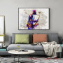 Abstract Drummer Saxophone Player Singer Poster Canvas Painting Drum Print Silhouette Artwork Music Picture Living Room Decor