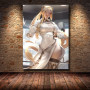 Hd Print Sexy Bunny Girl Posters Wall Hanging Pictures Anime Matou Sakura Canvas Painting for Living Room Bedroom Decoration