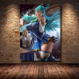 Hd Print Sexy Bunny Girl Posters Wall Hanging Pictures Anime Matou Sakura Canvas Painting for Living Room Bedroom Decoration