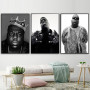 Biggie Smalls The Notorious B.I.G. Hip-Hop Music Canvas Painting Art On Wall Decor Poster And Prints Portrait Picture Decoration