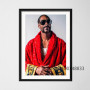 Hip-Hop Rapper Snoop Dogg Series Canvas Painting Poster Aesthetic Wall Art Pictures Bedroom Home Decoration Fans Collect Artwork