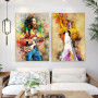 Pop Art Star Wall Art Canvas Painting Posters Rock and Roll Band Canvas Picture Graffiti Portrait Prints for Office Home Decor