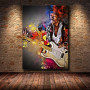 Pop Art Star Wall Art Canvas Painting Posters Rock and Roll Band Canvas Picture Graffiti Portrait Prints for Office Home Decor