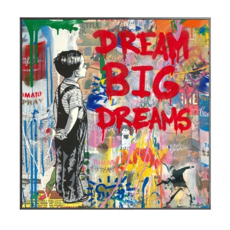 Banksy Pop Street Art Dream Posters And Prints Animals Graffiti Art Canvas Paintings Wall Art Pictures for Home Decor (No Frame)
