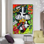 Donald Duck Abstract Canvas Posters