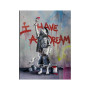 3 Pics Abstract Banksy Street Graffiti Art Canvas Painting Poster And Prints Wall Art Pictures For Bedroom Hoom Decoration Mural