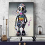 Street Graffiti Art Canvas Paintings Pop Art Skull Posters and Prints Wall Art Pictures for Living Room Home Decoration Cuadros