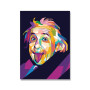 Modern Art Street Graffiti Wall Art Canvas Einstein Posters and Prints Spray Painting Art Pictures for Living Room HD Printed
