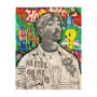 Graffiti Pop Art Tupac Singer Hip Hop Poster and Prints 2Pac Rapper Canvas Painting Wall Art Picture For Living Room Home Decor
