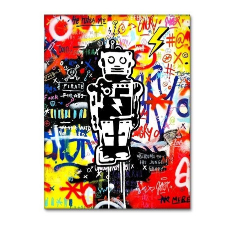 Street Graffiti Celebrity Wall Art Poster Abstract Mural Modern Home Decor Picture Print Canvas Painting Living Room Decoration