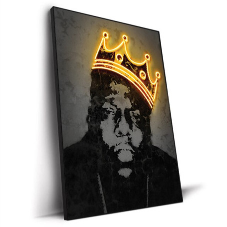 Neon Effect Hip Hop Singers Posters Famous Rapper Star Wall Art Canvas Painting Abstract Singer Star Pictures Bar Mural NO LED