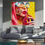 Street Graffiti Art Sexy Women Canvas Paintings Wall Art Posters Prints Wall Pictures for Living Room Home Wall Cuadros Decor