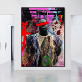 Famous Singer Biggie Smalls Poster Canvas Painting BIG Poppa Rap Hip Hop Picture Print Pop Culture Modern Wall Art For Home Deco