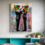 Graffiti Magic Cube Street Art Canvas Print Painting Abstract Figure Wall Picture Modern Living Room Home Decoration Poster