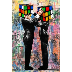 Graffiti Magic Cube Street Art Canvas Print Painting Abstract Figure Wall Picture Modern Living Room Home Decoration Poster Graffiti Magic Cube Street Art Canvas Print Painting Abstract Figure Wall Picture Modern Living Room Home Decoration Poster