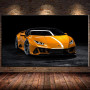 Wall Art Canvas Super Cool Car Lamborghini Huracan Poster Painting