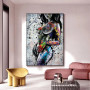 Graffiti Nude Woman Canvas Painting Wall Art Abstract Sexy Body Tattoo Girl Poster Prints For Living Room Home Decor Aesthetic