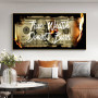 100 Dollars Creativity Canvas Painting Real Wealth Motivational Quotes Posters Burning Money Wall Art