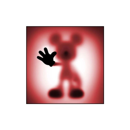 Disney Canvas Painting Gone Mickey And Minnie Poster Anime Black White Print Carton Wall Art Picture for Living Room Home Decor