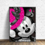 Ameri CanDisney Canvas Painting Cute Children's Mickey and Minnie Cartoon Cartoon Anime Posters and Prints Art Wall Home Decor