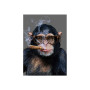 Abstract Smoking Monkey and Gorilla Canvas Painting Posters and Prints Street Art Animal Wall Art Pictures for Living Room