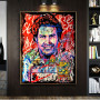 ALEC Monopolies Graffiti Pop Art Pablo Escobar Colorful Posters and Prints