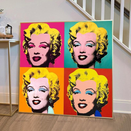 Famous Marilyn Monroe Canvas Painting Print Pictures For Living Room Modern Pop Art Posters