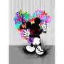 Graffiti Art Creative Graffiti Cartoon Mickey Mouse Canvas Painting Street Pop Art Poster Printing Wall Pictures Children Gifts