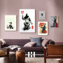 Banksy Street Graffiti Art Wall Poster and Print Canvas Painting Nordic Classic Picture for Living Room Home Decoration Cuadros