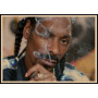 Snoop Dogg Poster Singer Star Music Prints Wall Art Gangster Rap Hip Hop Rapper Posters Wall Pictures