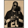 Snoop Dogg Poster Singer Star Music Prints Wall Art Gangster Rap Hip Hop Rapper Posters Wall Pictures