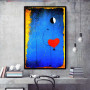Dancers Heart Love Art Canvas Print Painting Joan Miro Abstract Famous Wall Picture Living Room Home Decoration Poster