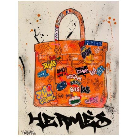 Abstract Graffiti Art Bags Canvas Paintings on the Wall Art Posters and Prints Luxury Artwork Pictures Home Wall Decoration