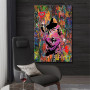 Love or Money Graffiti Money Canvas Painting Banksy Street Pop Art Posters and Prints Wall Pictures for Living Room Home Decor