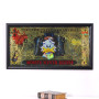 Disney Cartoon Donald Duck Dollars Series Money Never Sleep Poster on Wall Vintage Canvas Painting