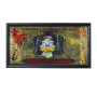 Disney Cartoon Donald Duck Dollars Series Money Never Sleep Poster on Wall Vintage Canvas Painting